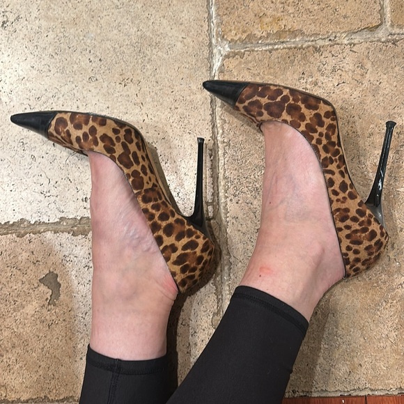 Jimmy Choo size 39 anouk leopard and camel with patent leather toe - Picture 11 of 16